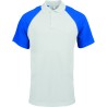 White / Royal Blue
