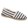 Natural / Navy Stripe