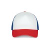 White/French red/Reflex blue