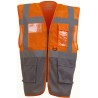 Hi Vis Orange / Grey